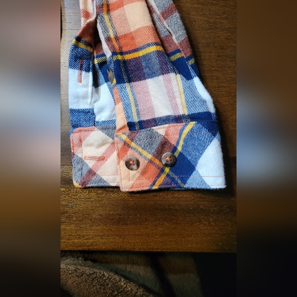 Natural Reflections Long-Sleeve Brushed Flannel Shirt NWOT - Picture 3 of 6